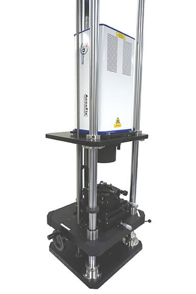4D Technology Vertical Digital Radius Slide with AccuFiz Fizeau Laser Interferometer for fast, accurate Radius of Curvature (ROC) measurement 4D Technology Vertical Digital Radius Slide with AccuFiz Fizeau Laser Interferometer for fast, accurate Radius of Curvature (ROC) measurement